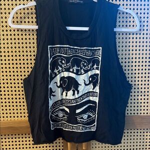 Brandy Melville Black Sleeveless Top